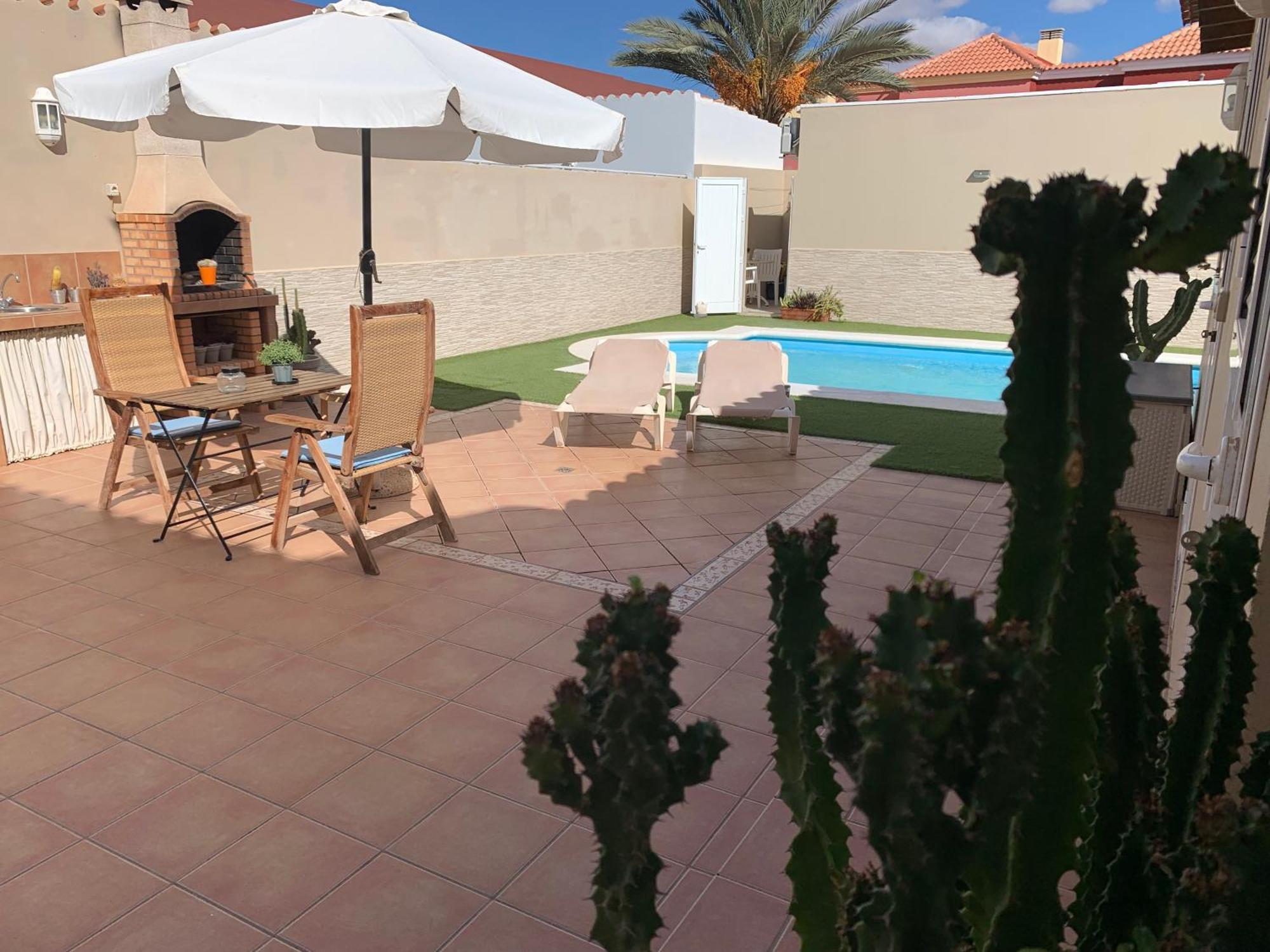 Mar&Mar, Apartamento Con Solarium Y Piscina Gran Tarajal Buitenkant foto